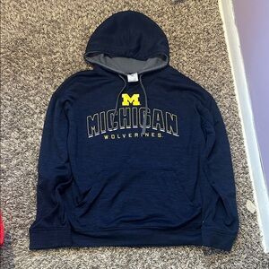 Russell Athletic Navy Michigan Wolverines Hoodie